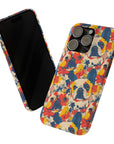 Bloom Pup Frenchietastic Splatter Slim Phone Cases