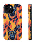 Impressionistic German Shepherds Magnetic Tough Cases