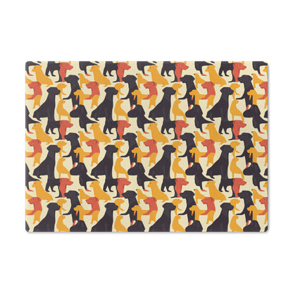 Modern Charm Labrador Chic Cutting Board