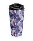 Funky Geometric Boxerista Stainless Steel Travel Mug