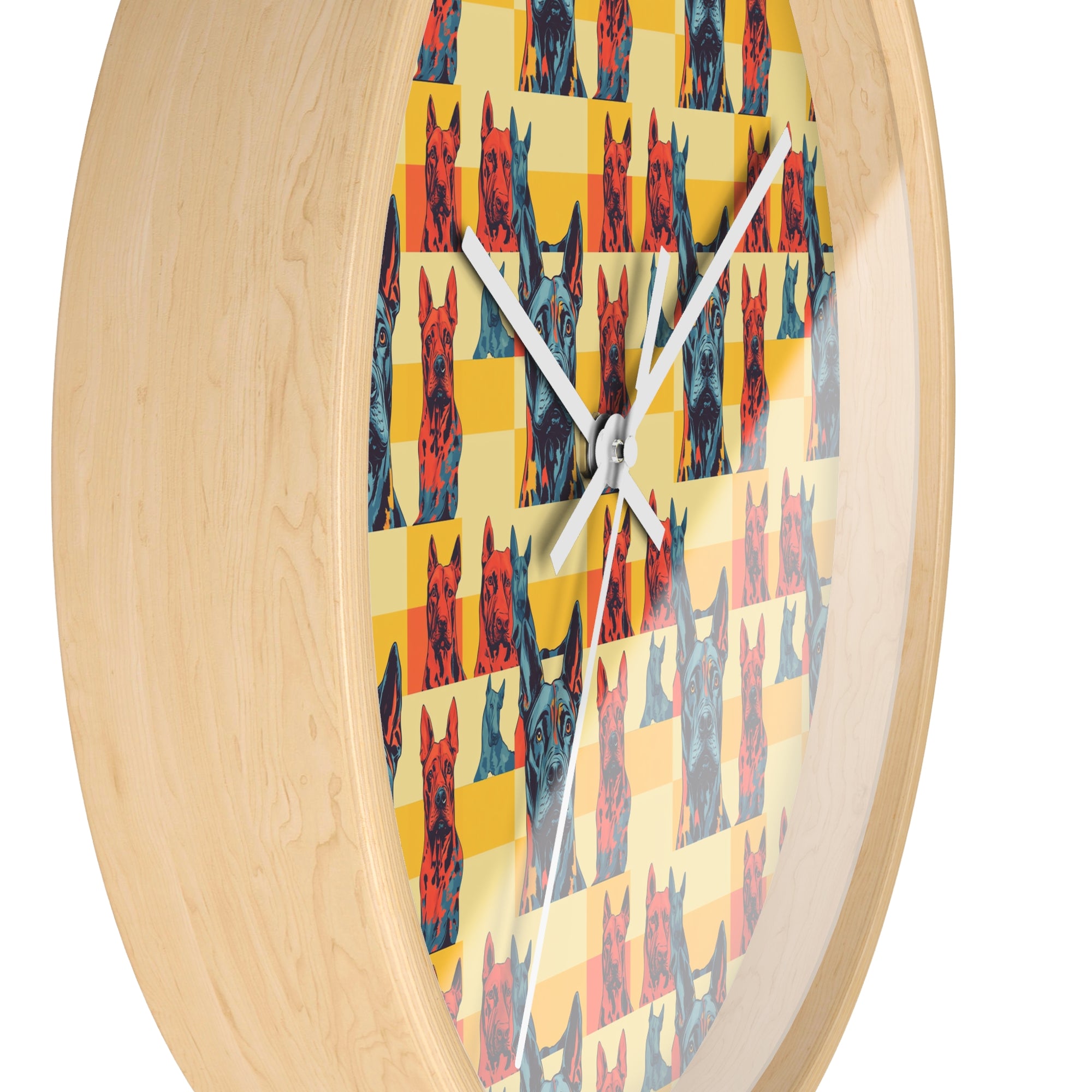 Dane-tastic Marvelous Mutt Mode Wall Clock