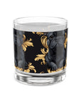 Regal Frenchie Noir Elegance Rocks Glass