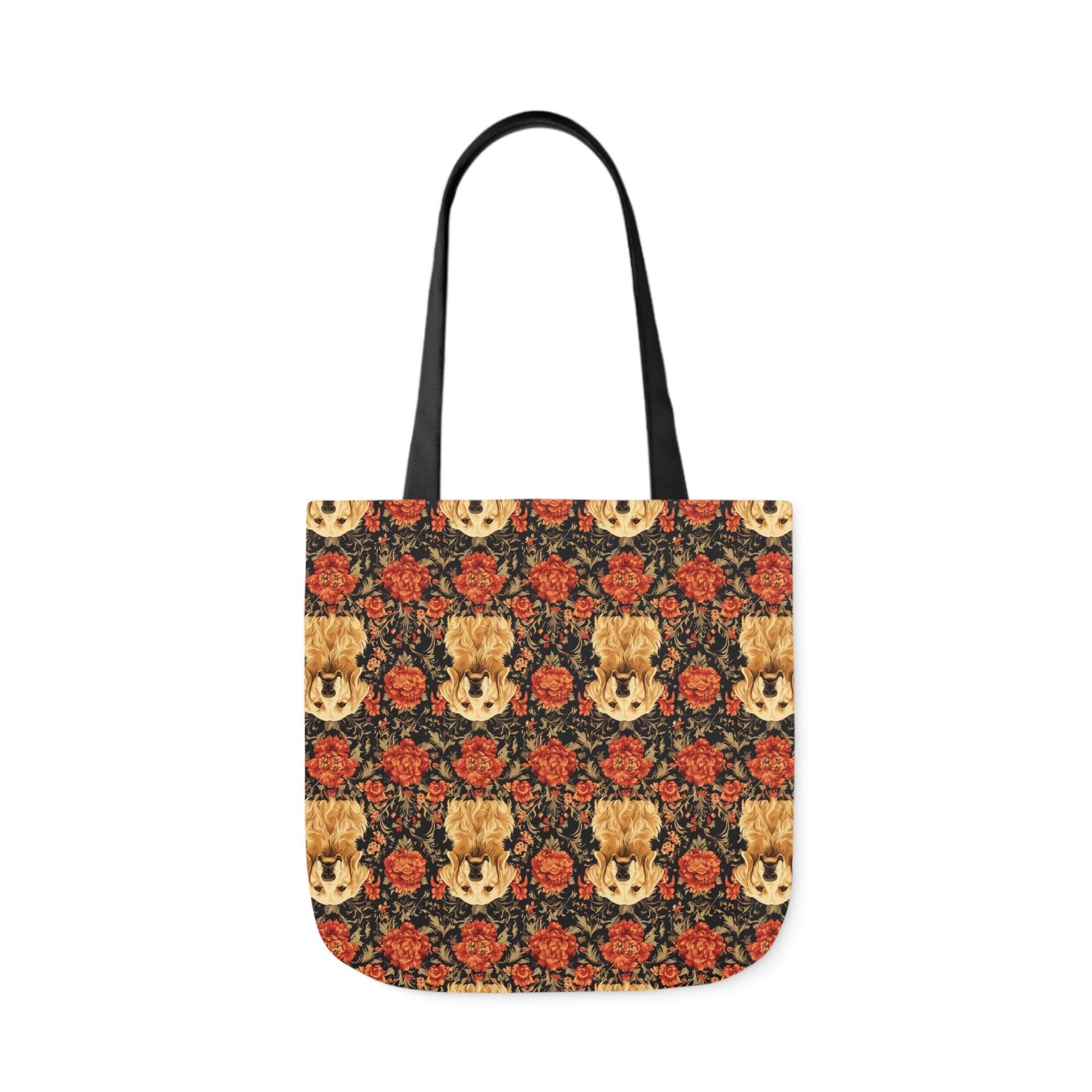 Golden Pawsatronic Tapestry Canvas Tote Bag