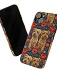 Yorkie Charm Twins Slim Phone Cases