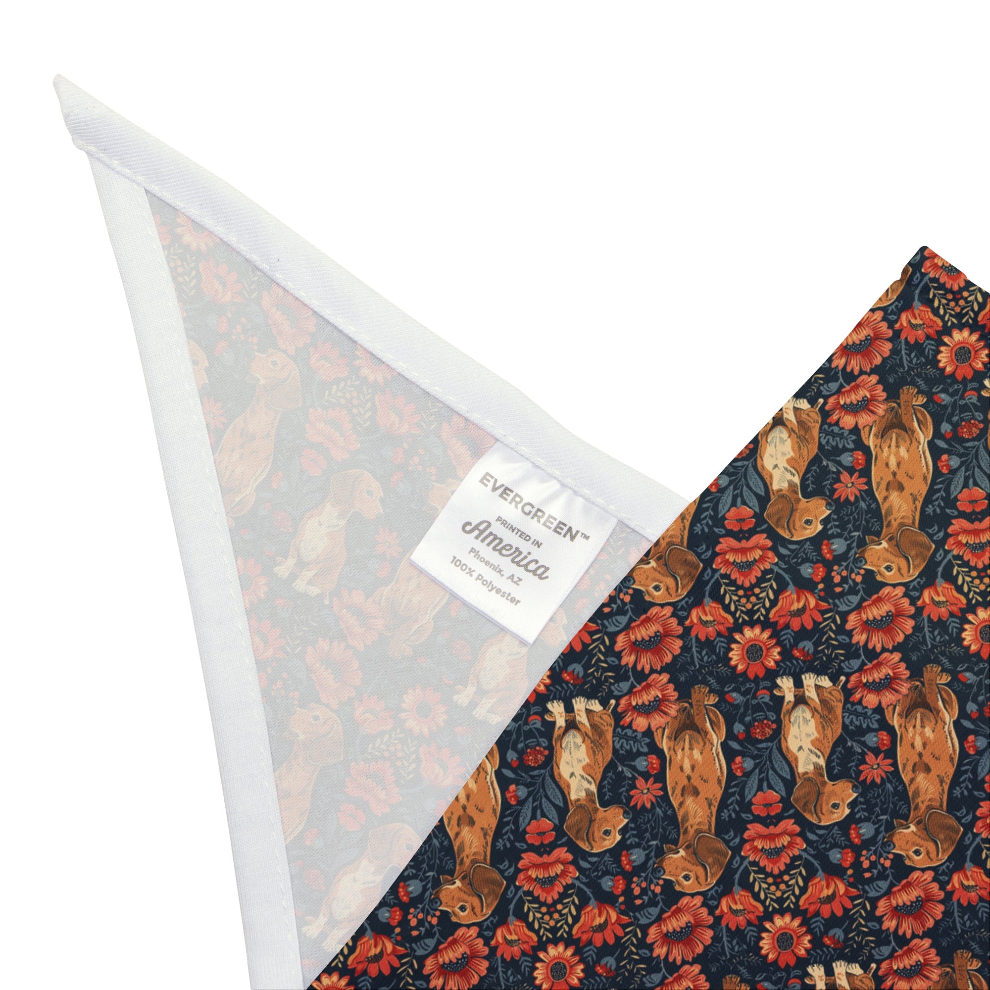 Floral Pawsome Dachsund Delight Pet Bandana