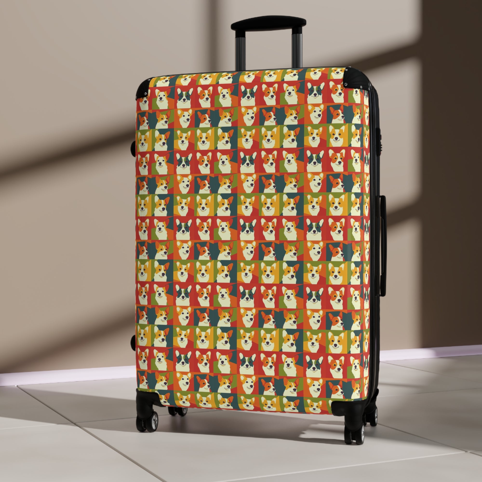 Corgi Chic Popart Pup Suitcase