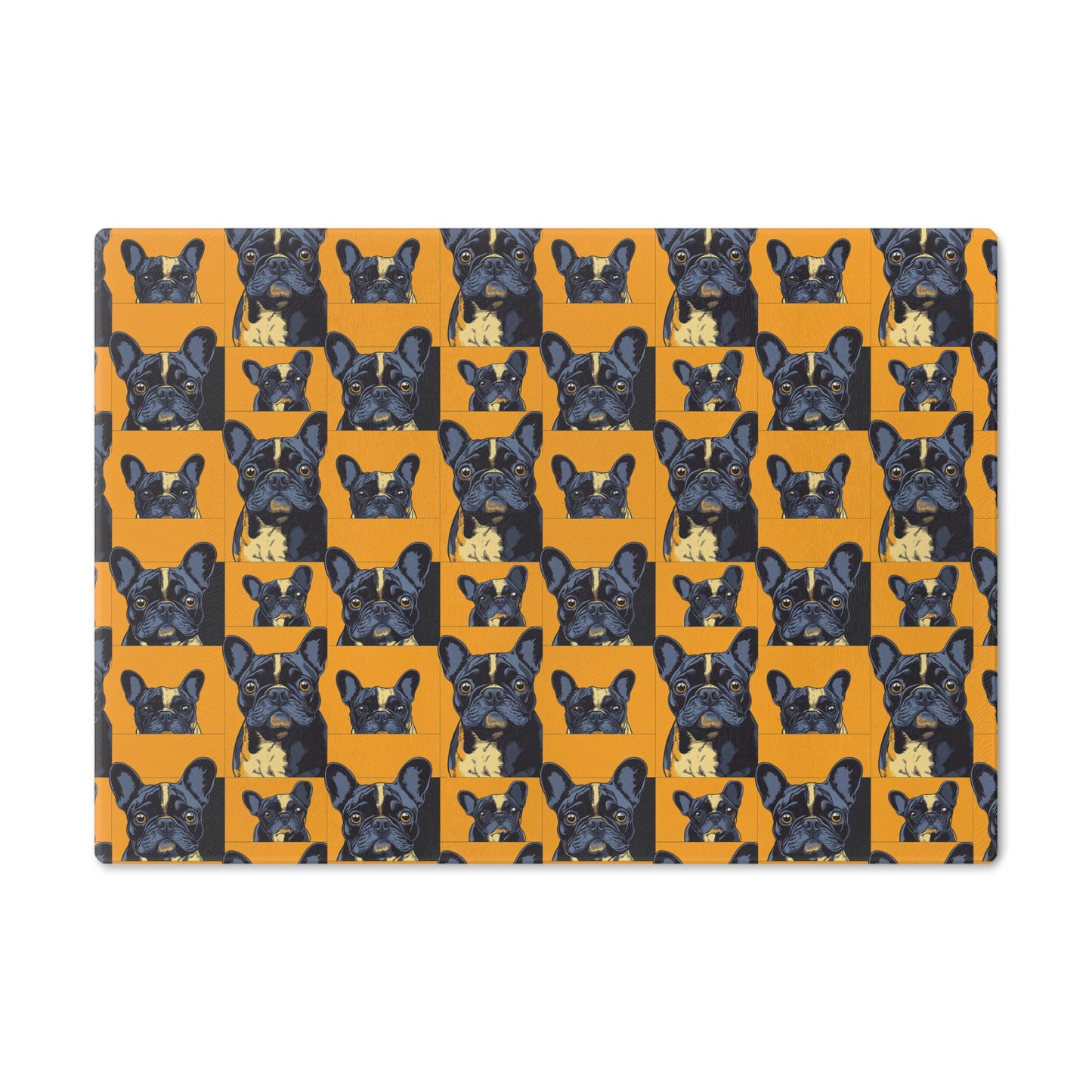 Frenchie Pawsitively Pawsome Peek-a-Boo Perfection Cutting Board