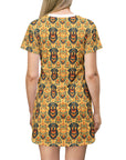 Royal Rottie Regalia T-Shirt Dress