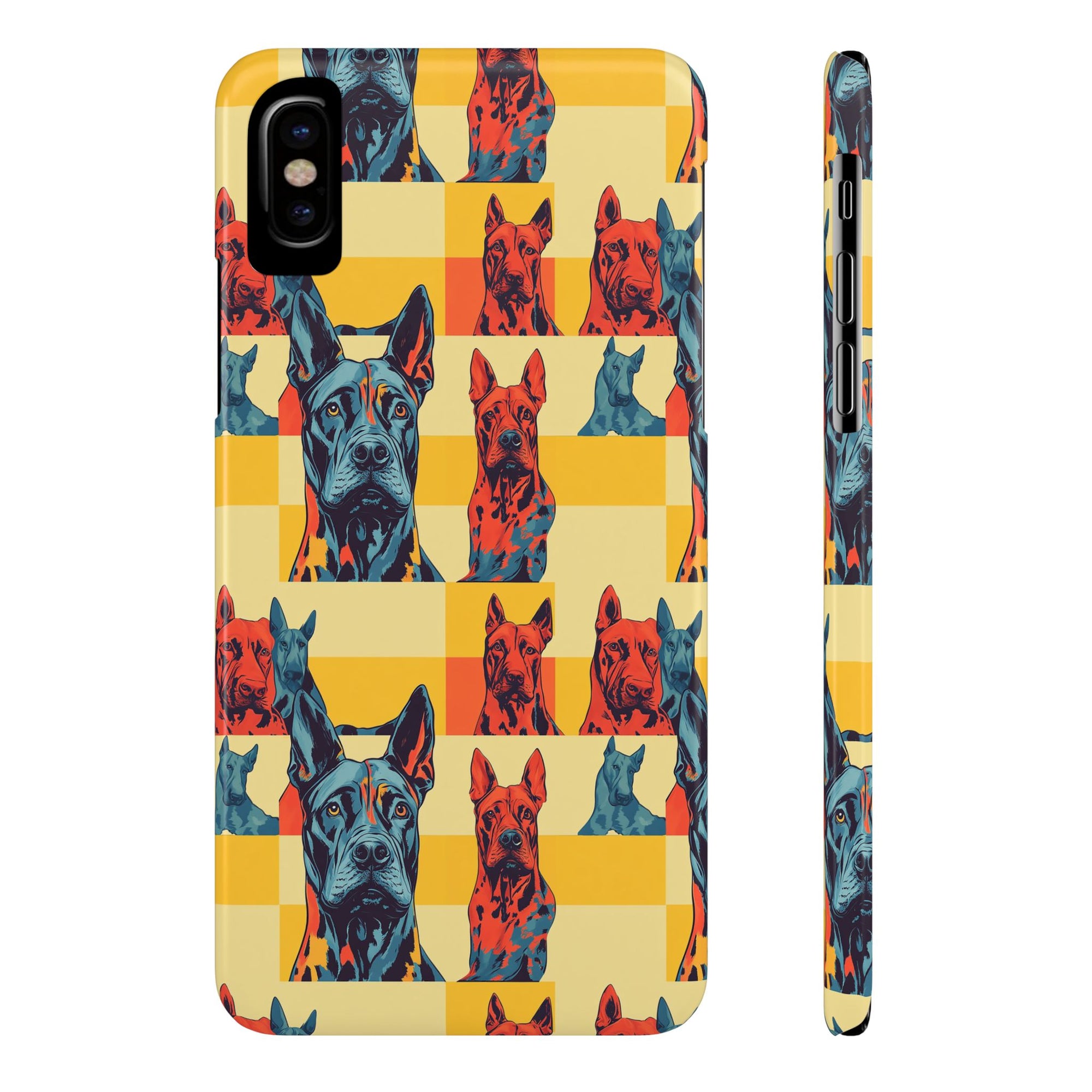 Dane-tastic Marvelous Mutt Mode Slim Phone Cases