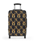 Majestic Hound Couture: German Shepherd LuxeBlend Suitcase