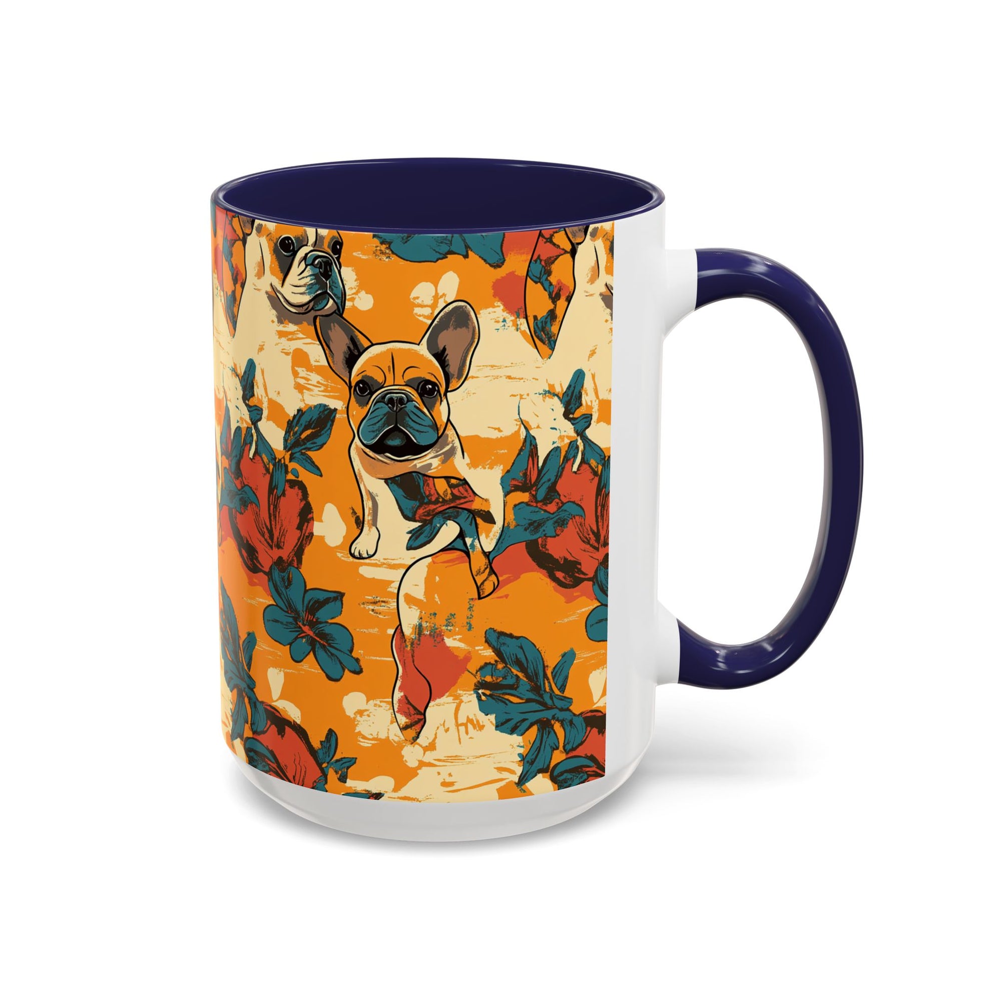 Frenchie Glow-Up Galore Accent Coffee Mug