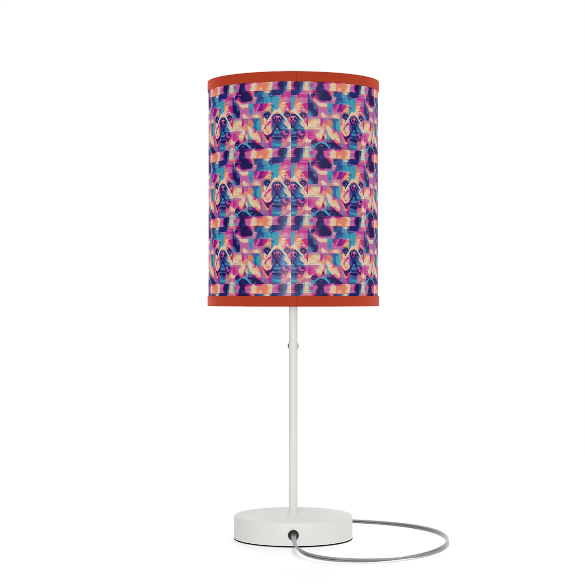 Dazzling Bulldog Chic Lamp on a Stand