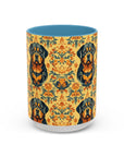 Royal Rottie Regalia Accent Coffee Mug