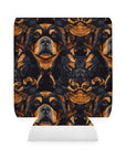 Modern Rottweiler Royalty Can Cooler Sleeve