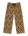 Autumnal German Shepherd Glamour Men's Pajama Pants