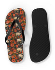 Pug Paradise Playpen Flip Flops