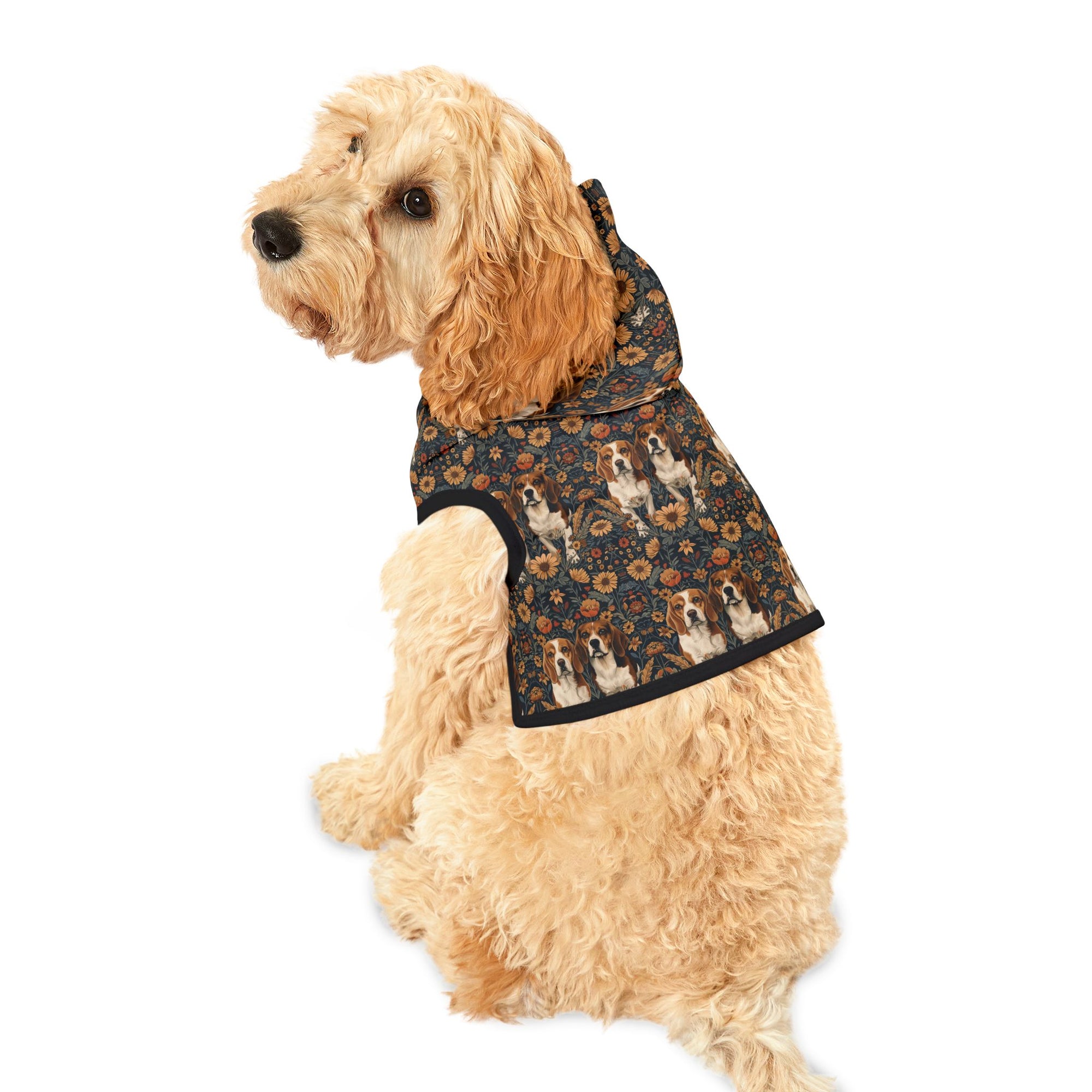 Beagle Buddies Meadow Magic Pet Hoodie