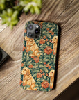 Blooming Goldie Glam Slim Phone Cases