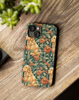 Blooming Goldie Glam Slim Phone Cases