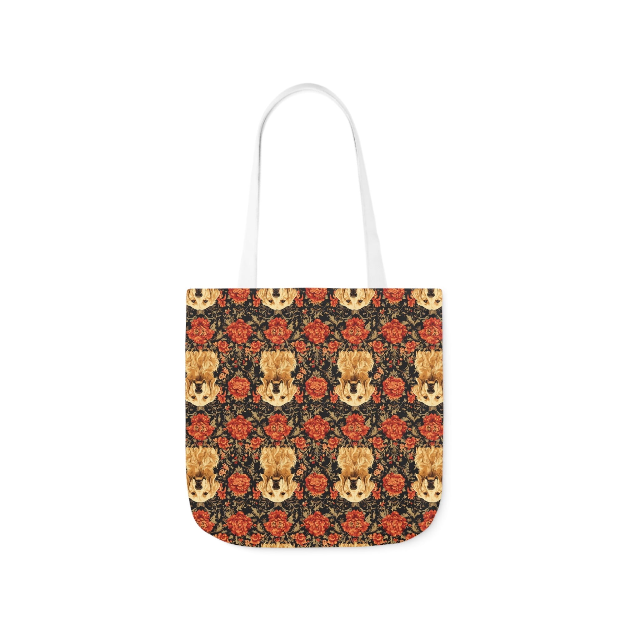 Golden Pawsatronic Tapestry Canvas Tote Bag