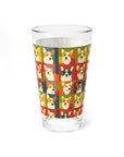 Corgi Chic Popart Pup Mixing Glass, 16oz