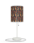 Floral Pawsome Dachsund Delight Lamp on a Stand