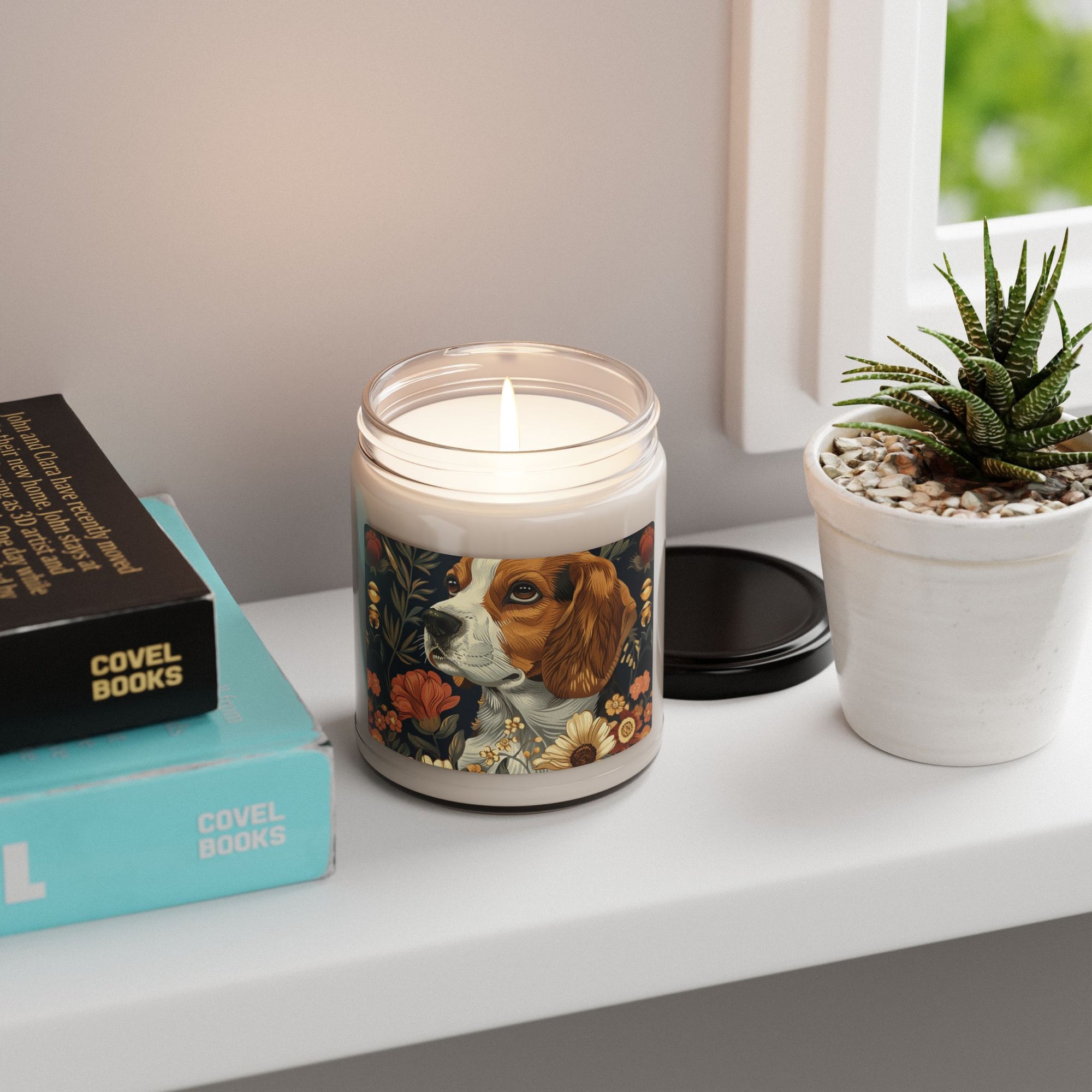 Beagle Blossoms Scented Soy Candle