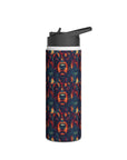 Rustic Rottie Charm Stainless Steel Water Bottle