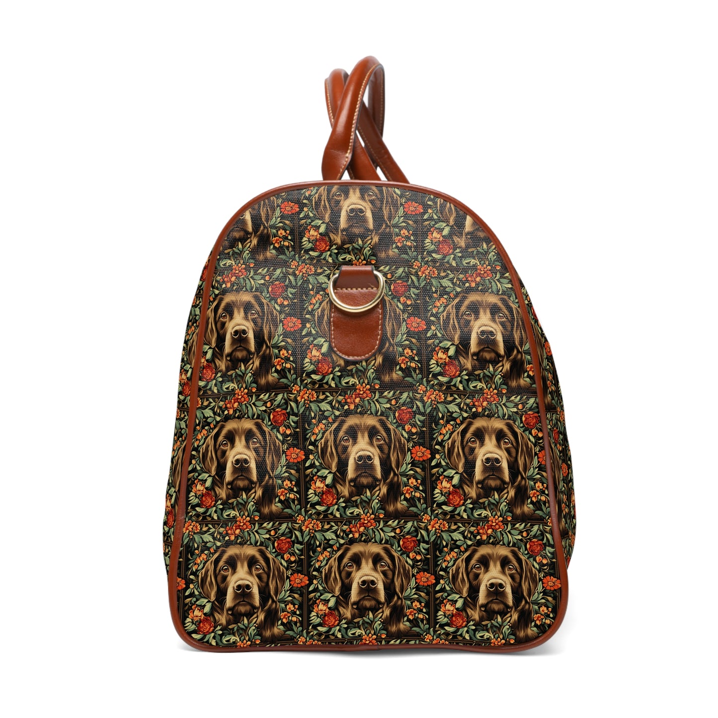 Labrador Lush Pooch Tapestry Waterproof Travel Bag