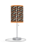 Beagle Glimmer Gaze Glamour Lamp on a Stand