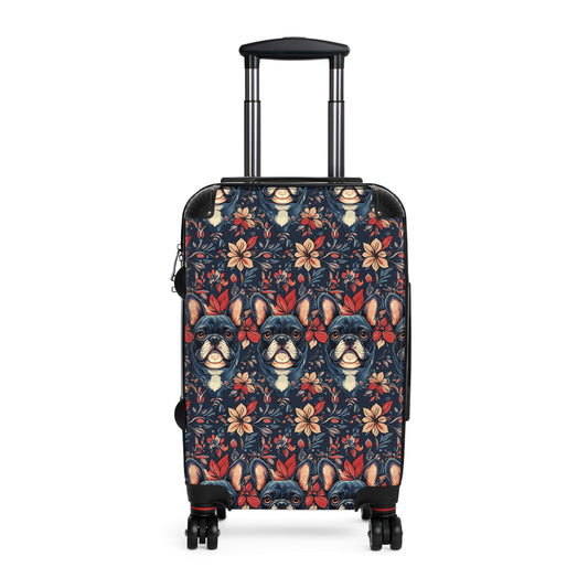 Gothic Rose Bulldog Noir Enchantment Suitcase