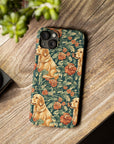 Blooming Goldie Glam Slim Phone Cases