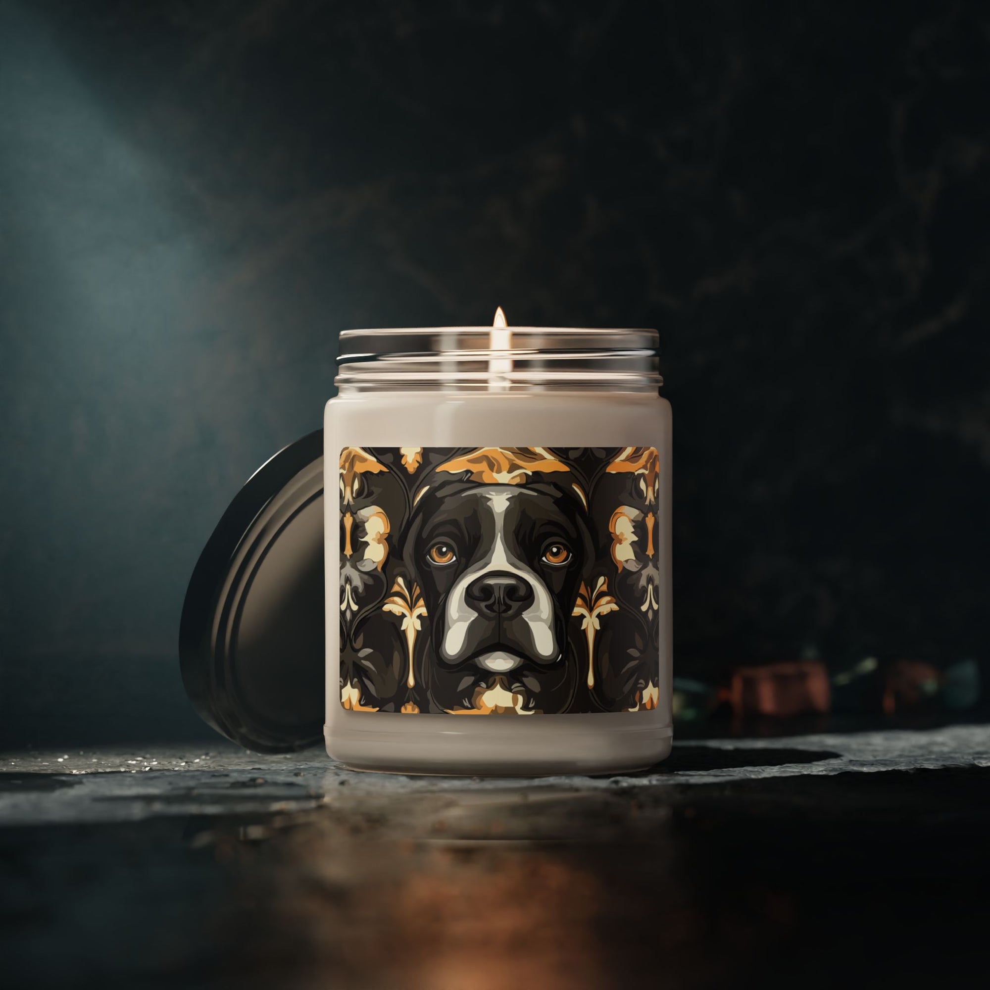 Manor Pup Boxer Royale Scented Soy Candle