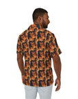 Rottweiler Chic Pawsitivity Men's Hawaiian Camp Shirt