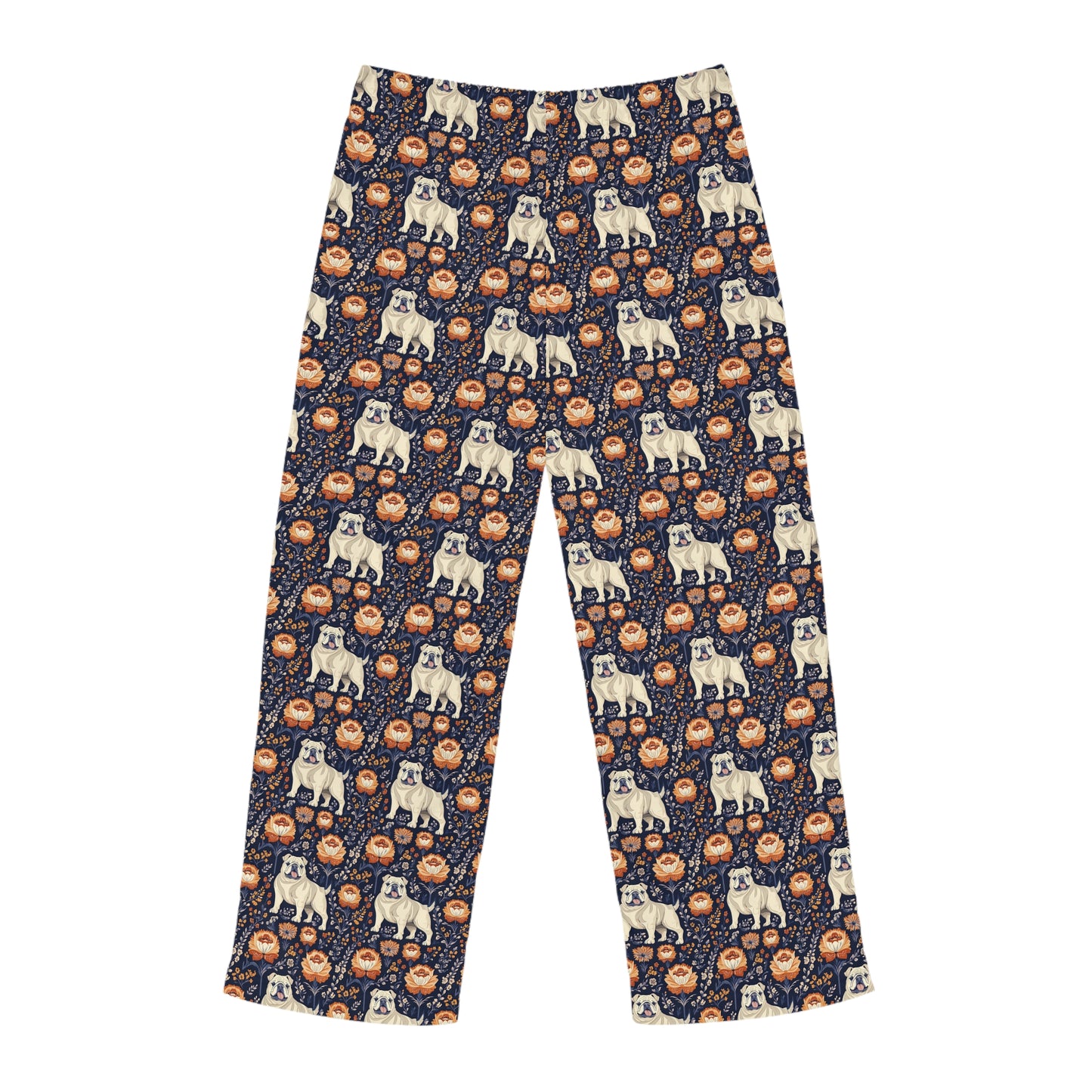 Bulldog Blossom Bonanza Men's Pajama Pants