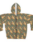 Blooming Goldie Glam Unisex Zip Hoodie