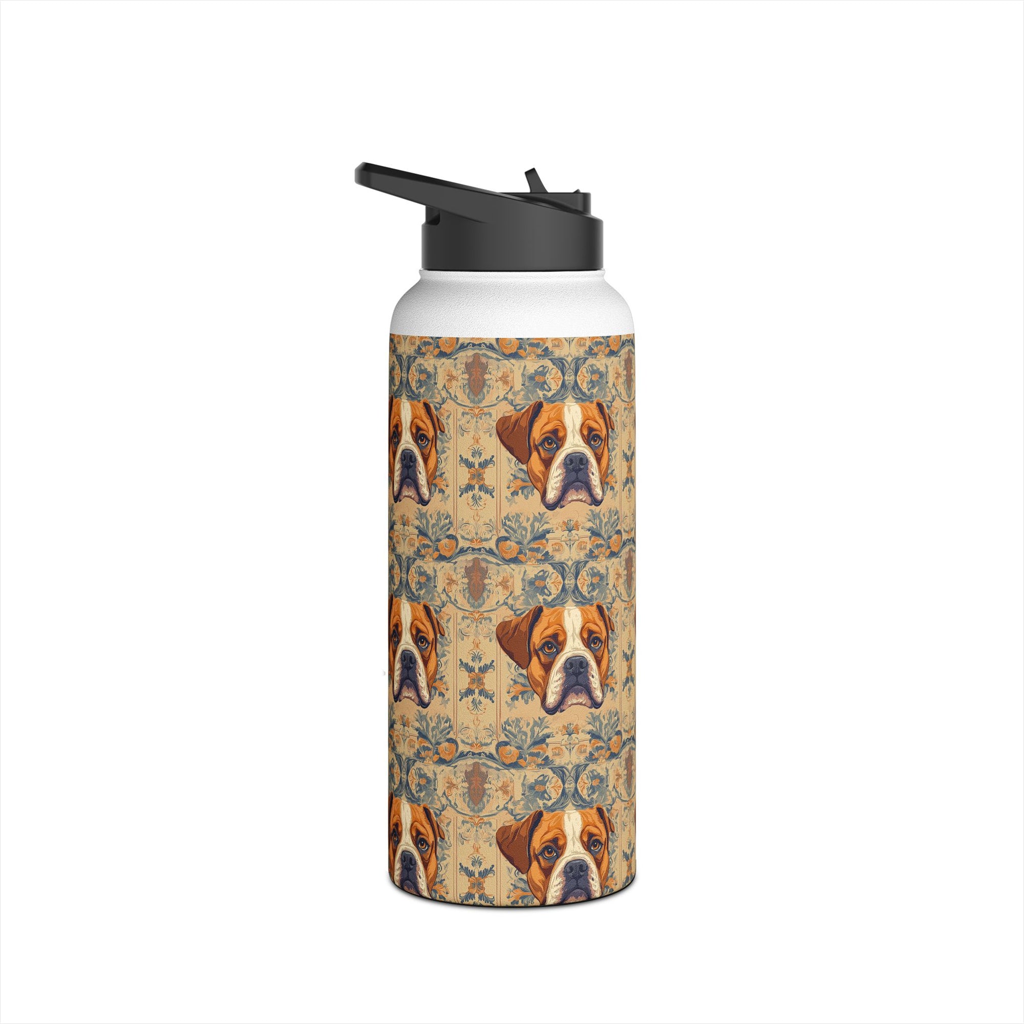 Bowtie Boxer Bliss Stainless Steel Water Bottle