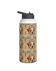 Bowtie Boxer Bliss Stainless Steel Water Bottle