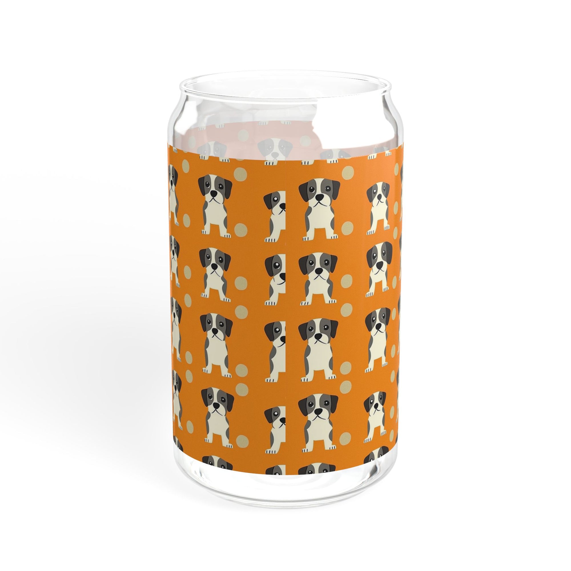 Boxer Blissful Chic Canine Sipper Glass