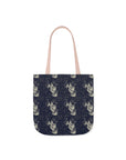 Celestial Boxer Bliss Canvas Tote Bag