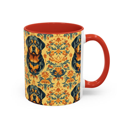 Royal Rottie Regalia Accent Coffee Mug