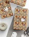 Bowtie Boxer Bliss Wrapping Paper