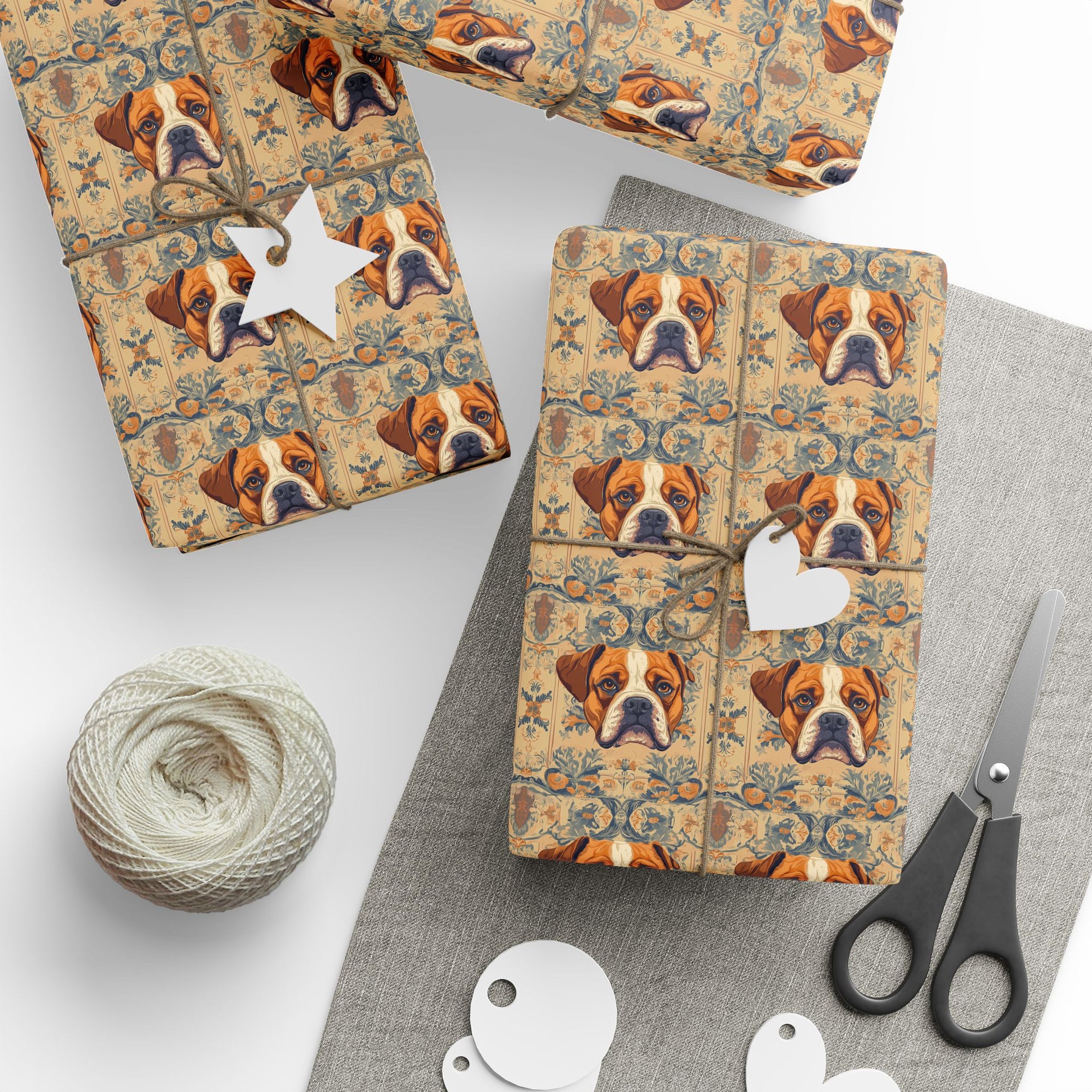 Bowtie Boxer Bliss Wrapping Paper