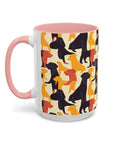 Modern Charm Labrador Chic Accent Coffee Mug