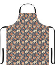 Blooming Bulldog Beauty Apron