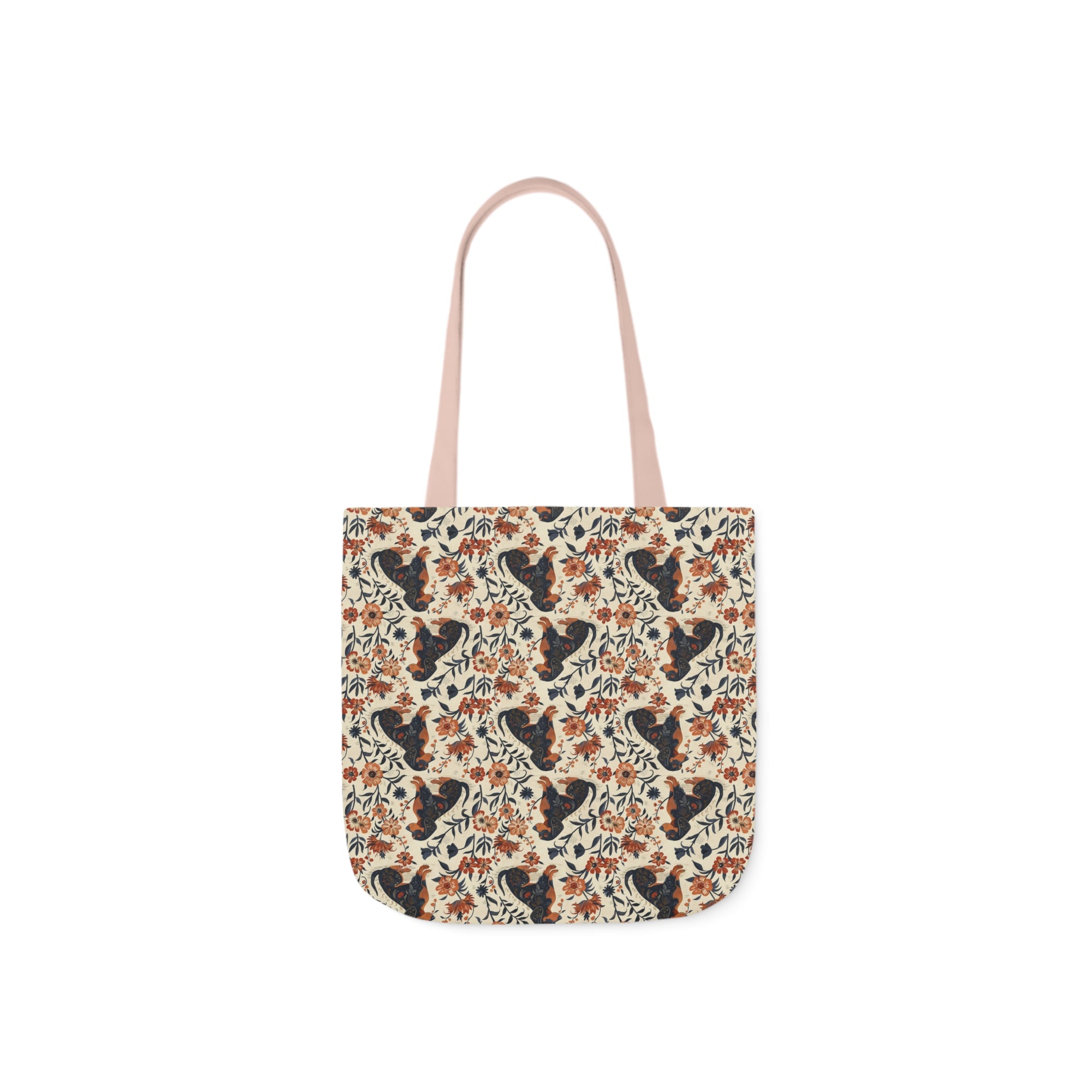 Blossoming Dachshunds Delight Canvas Tote Bag