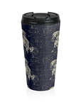 Celestial Boxer Bliss Stainless Steel Travel Mug