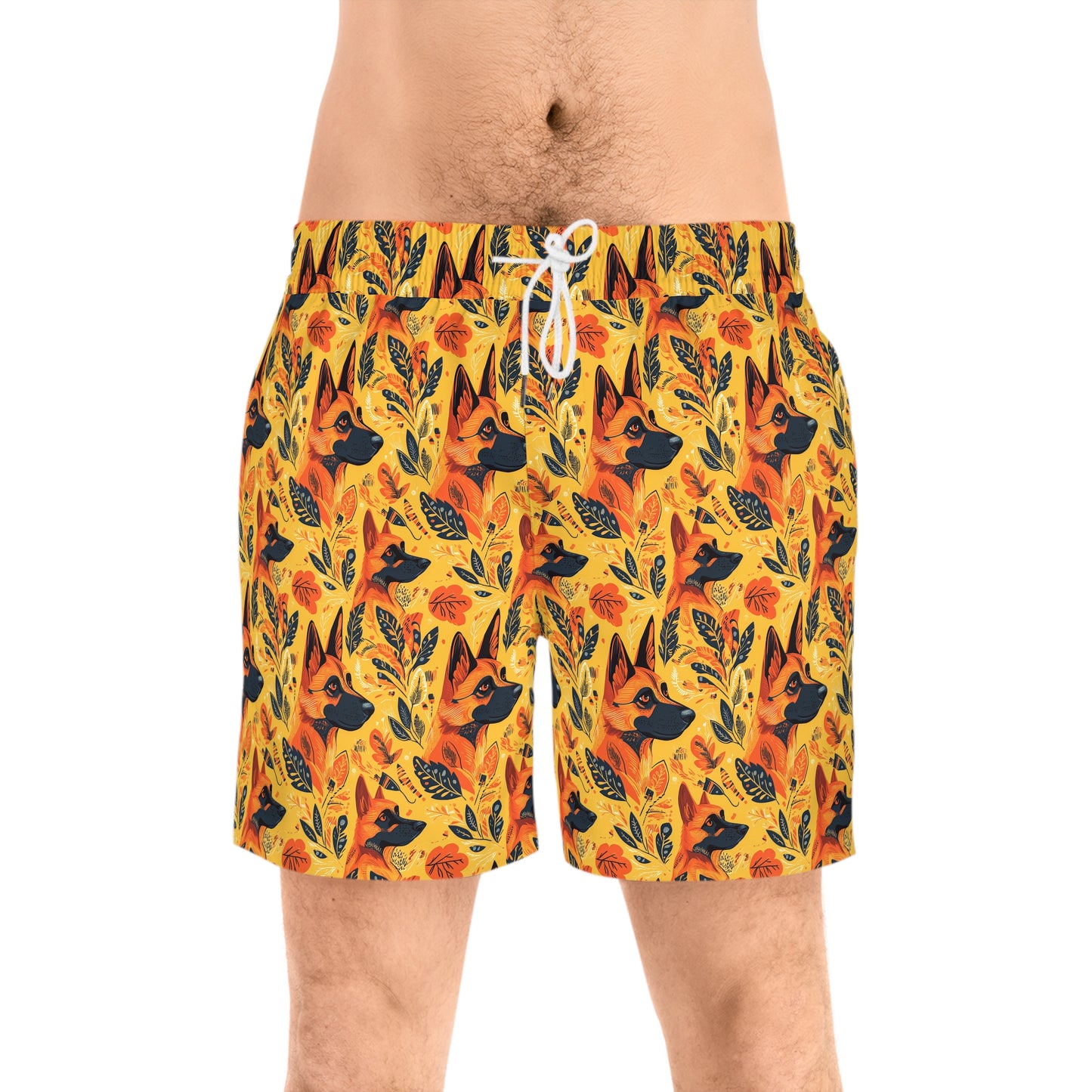 Shepherd Safari Retreat Men's Mid-Length Swim Shorts