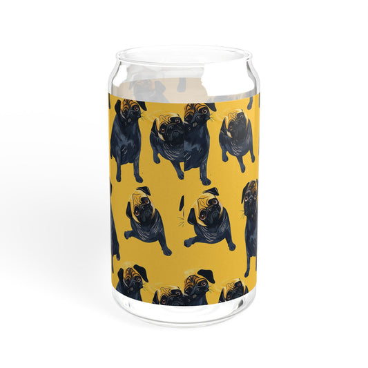 Puglet Posh Paradise Sipper Glass