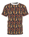 Floral Pawsome Dachsund Delight Unisex Tee